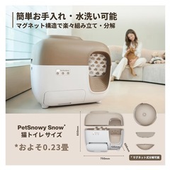 猫自動トイレの画像