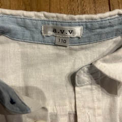 ブラウス　a.v.v 110センチの画像