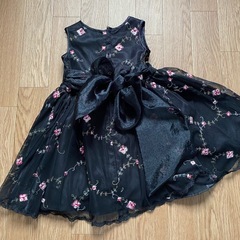 ハニープリンセス　フォーマル　ドレス　黒　キッズ　女の子　95 90 100の画像