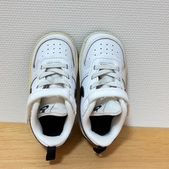 Nike キッズ スニーカー ホワイト/ブラック　13cmの画像