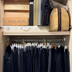 クローゼット 大塚家具製の画像