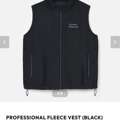 ennoy フリース ベストの画像