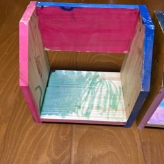 手作り本たて　２個セットの画像