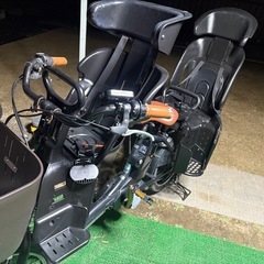 子供乗せ電動自転車の画像