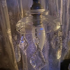 フランスアンティーク ミニランスクリスタルガラス (コード付けます)の画像