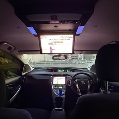 平成24年 プリウス30後期　ROWENエアロ　9インチ　ナビ　TV 車検9/3の画像