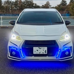 平成24年 プリウス30後期　ROWENエアロ　9インチ　ナビ　TV 車検9/3の画像