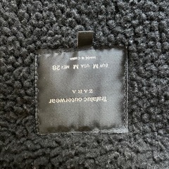 【猫飼い】ZARA ミリタリーモッズコート Mの画像