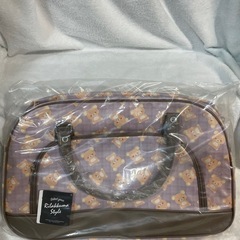 リラックマ　ボストンバッグの画像