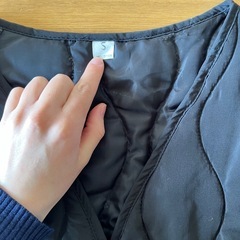 超軽量 ベスト レディース S ブラックの画像