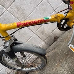 折りたたみ自転車の画像