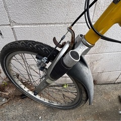 折りたたみ自転車の画像