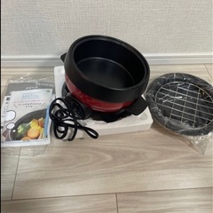 電気鍋　グリル鍋の画像