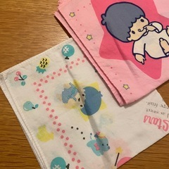キキララ　ハンカチ(2枚セット)の画像