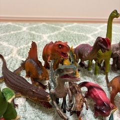 恐竜セットの画像