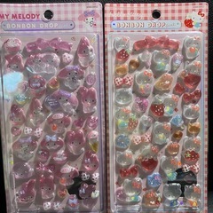 ボンボンドロップシールサンリオの画像