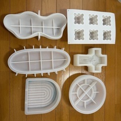 キャンドル モールド 手作り DIY プレート作り　の画像