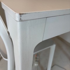 IKEA ダイニングテーブル/4～6人掛け/EKEDALEN エーケーダーレン/ダイニングチェア4脚セットの画像