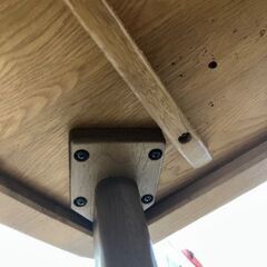 カリモク家具の食卓テーブル椅子付きセットの画像