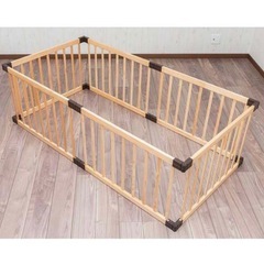 木製サークル　ペットサークル　ハイタイプ　サークル　　の画像