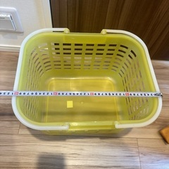洗濯物かご　バスケットの画像