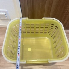 洗濯物かご　バスケットの画像