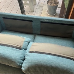 無料　2人がけソファの画像