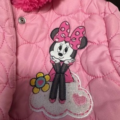 ミニーちゃんコート　ジャンバー上着100㎝の画像