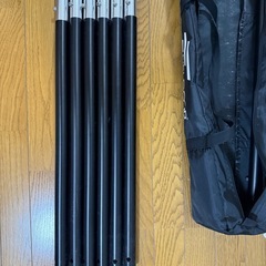 fieldoor アルミテント
ポールの画像