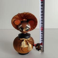 たぬき　民芸品　ゆらゆらセット　2個セット　狸の画像