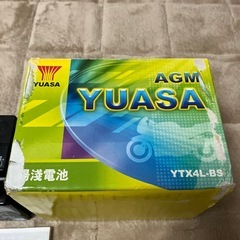YUASA  YTX4L-BS3.2Ah【20HR】/CCA:50A原付用電解液別バッテリー現状品！used品、ジャンク品扱い！早い引き取り者様を優先させて頂きます。の画像