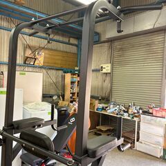 STEADY 懸垂マシン／チンニングスタンド 多機能 筋トレ器具（中古美品）の画像