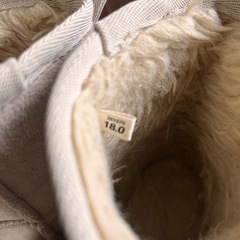 ムートンブーツ　キッズ　18の画像