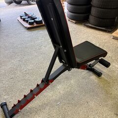 WASAI トレーニングベンチ インクライン フラット デクライン対応（多段階調整・美品）の画像