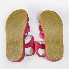 POMPKINS ポプキンズ キッズサンダル 20cm ピンクの画像