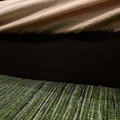 【値下げ対応】ニトリ　セミダブルローベッド【12月29日まで】の画像