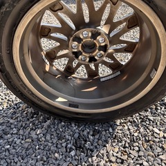 レクサス　LS500 純正ホイール2本の画像