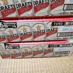 サッポロ　ドラフティ　350mi　24缶の画像