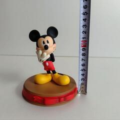ミッキーマウス『懐中時計』『花束フィギュア』2個セットの画像