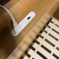 USB充電器　セミダブルベッドの画像