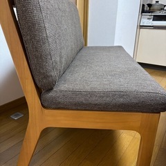 ✴︎机保護シート付き✴︎ ナフコ TWO-ONE STYLE　ダイニングテーブルセットの画像