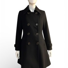 ピーコート 黒 Mの画像