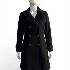 ピーコート 黒 Mの画像