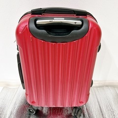 キャリーケース　TSAロック付き　レッドの画像