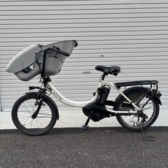 大阪 ヤマハ パス kiss SP 電動自転車 子供乗せ 15.4ahの画像