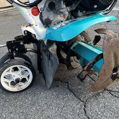 超美品　整備済 簡易畝立て、移動輪付 クボタ Midy Style 2.7馬力 耕運機 TMS30 現物確認歓迎初期不良対応OKの画像