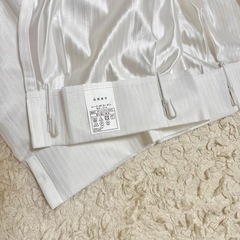 ニトリ　遮光2級・遮熱・遮音　Nナーシャ　グレー　 100×200 ミラーレースの画像