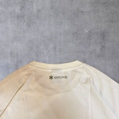 【美品】Snow Peak 速乾 ドライTシャツ アスタリスクデザイン Lサイズの画像