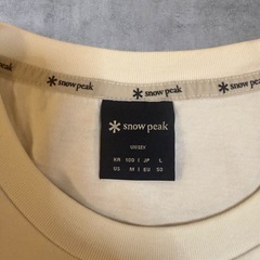 【美品】Snow Peak 速乾 ドライTシャツ アスタリスクデザイン Lサイズの画像