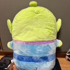 エイリアン　大きなぬいぐるみ　クッションの画像